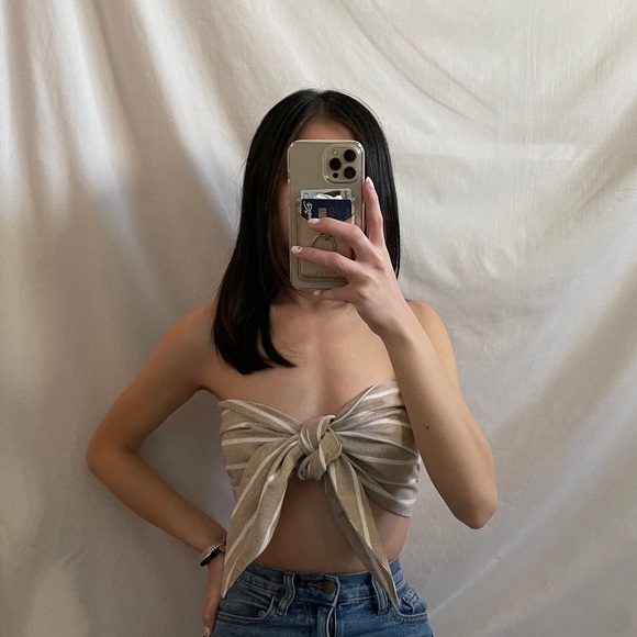 PRINCESS POLLY TIE TOP - Picture 3 of 4